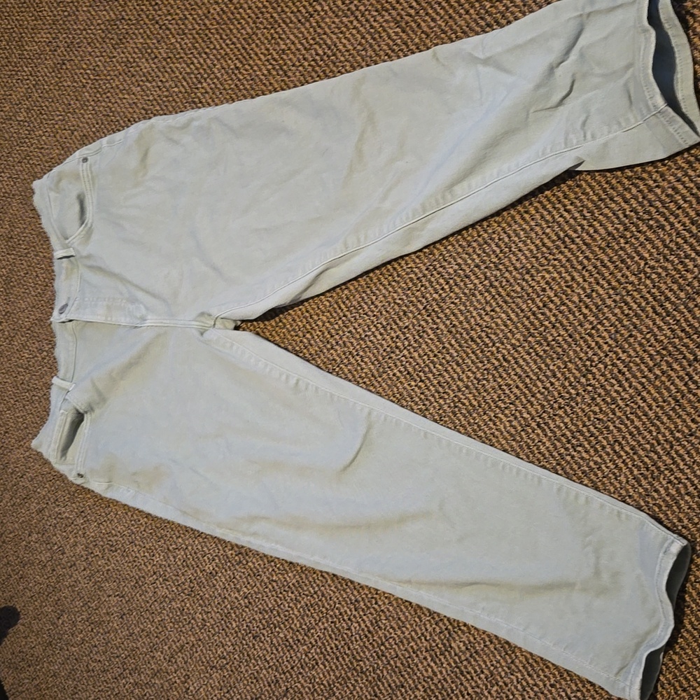 Sonoma sage green boyfriend jeans plus
